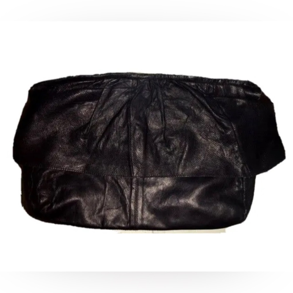 Morgan Taylor Lambskin Leather Clutch, soft Lambskin leather